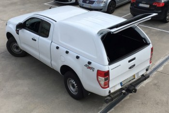 Hard Top Snake Ford Ranger Extra Cabina 2012-2016 sin ventanas 